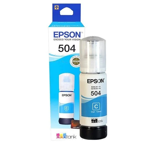 Botella Tinta Epson Magenta T504