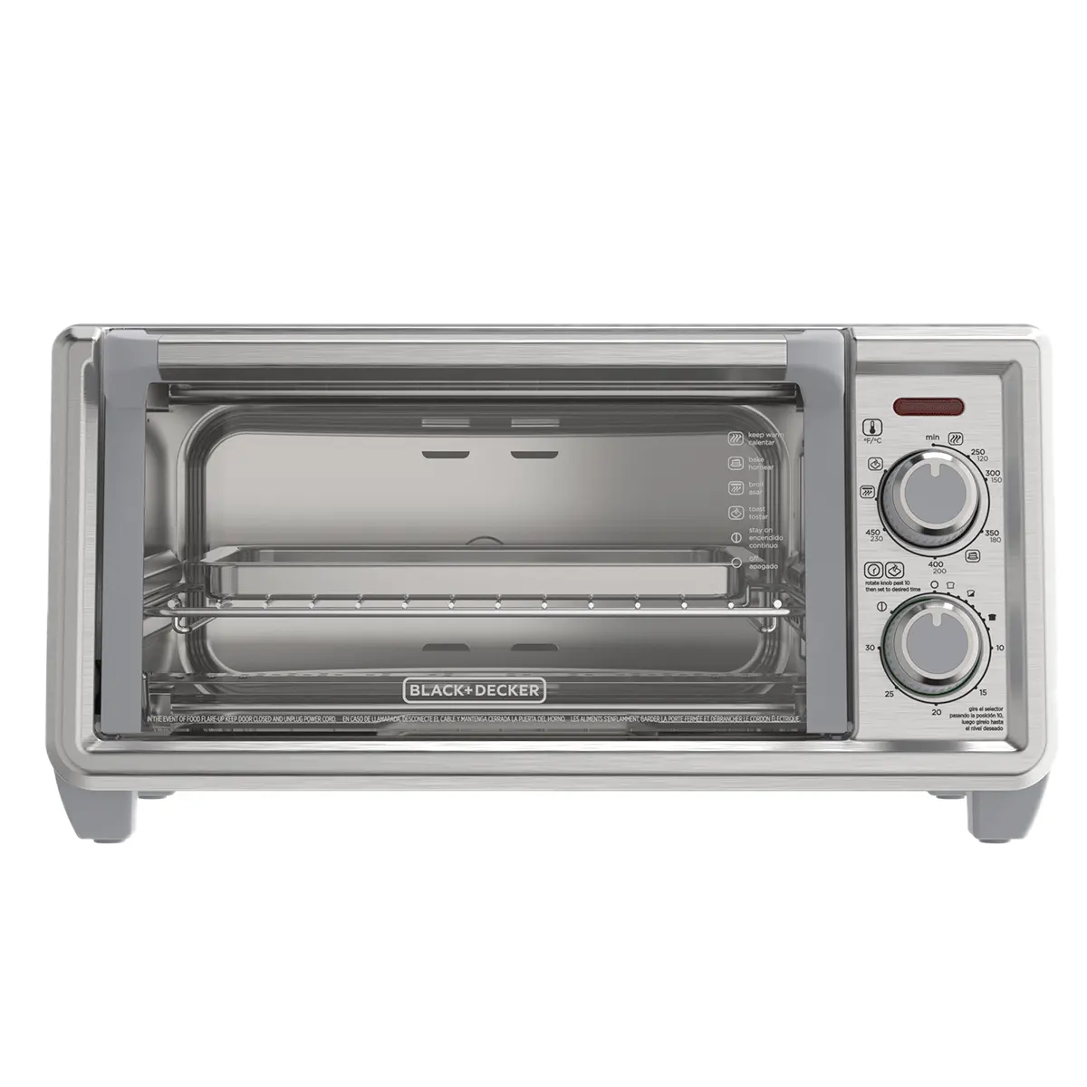 Horno Tostador Black & Decker TO41201SDLA