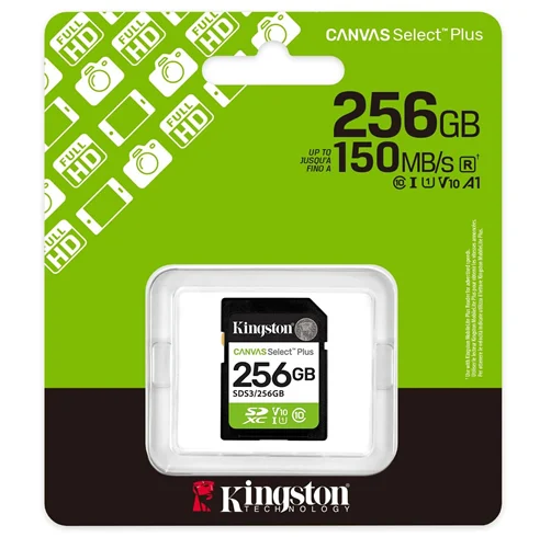 Kingston Micro SD Canvas Select Plus – 256GB