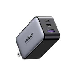 Cargador De Pared UGREEN CD244 2 Puerto USB-C y 1 Puerto USB-A