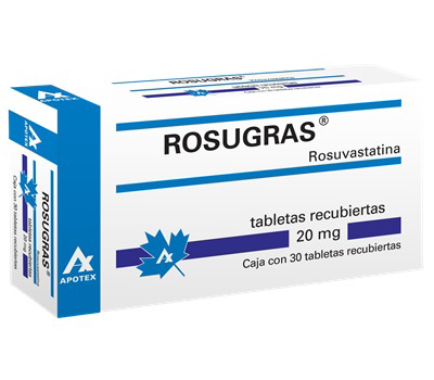 APO ROSUGRAS 20MG TABLETAS VÍA ORAL