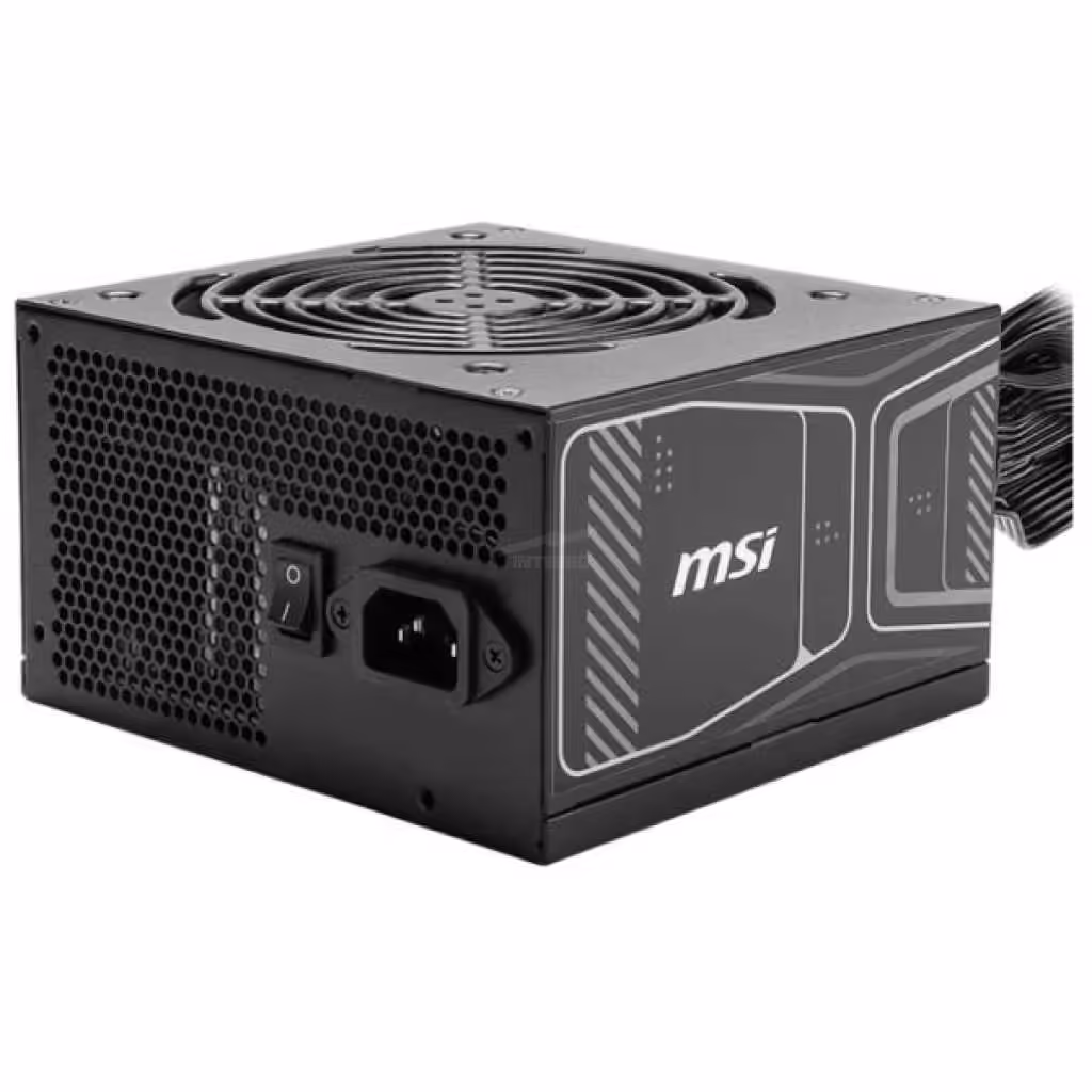FUENTE DE PODER MSI MAG 750 WATTS PCIE5 80 PLUS GOLD