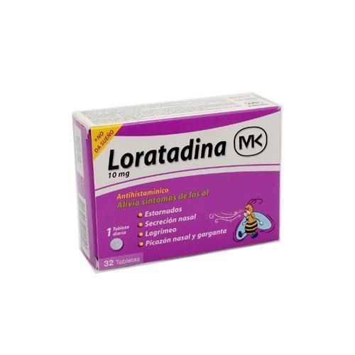 LORATADINA 10 MG X 8 TABS MK