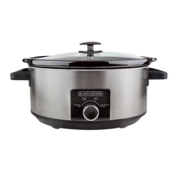 Olla Cocimiento Lento BLACK&DECKER SC2007S 7L Inox
