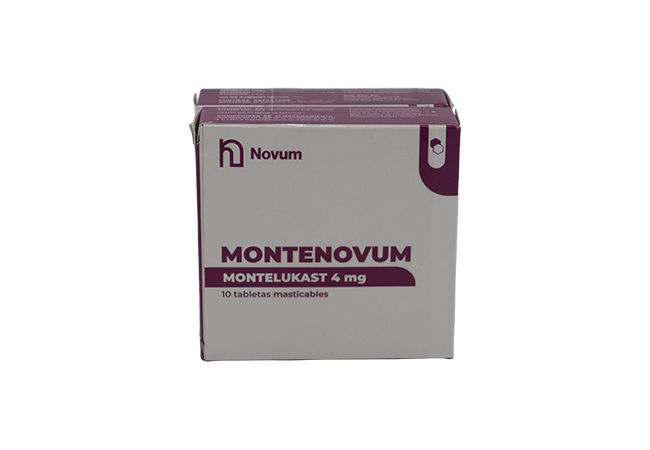 MONTENOVUM 4 MG X 10 TABLETAS