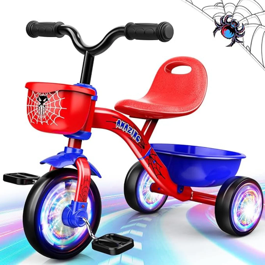 Triciclo – Araña rojo y azul