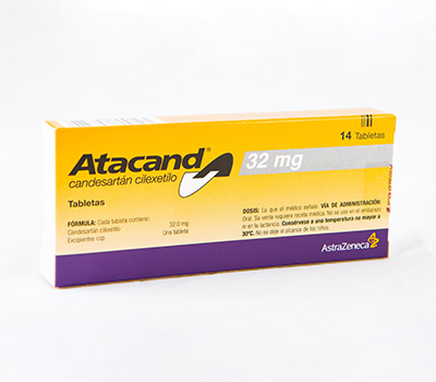 ATACAND 32 MG TABLETAS VIA ORAL