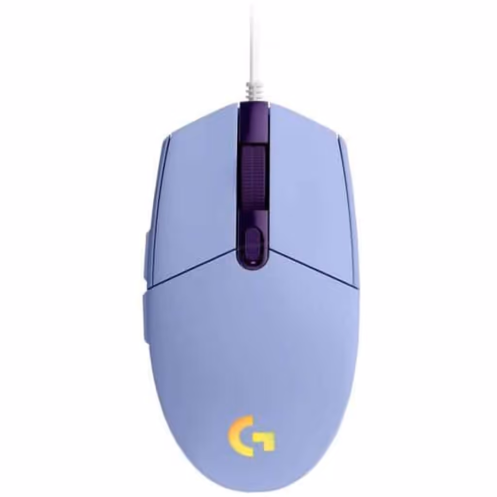 Mouse Logitech Gaming G203 Lightsync 8.000dpi – Lila