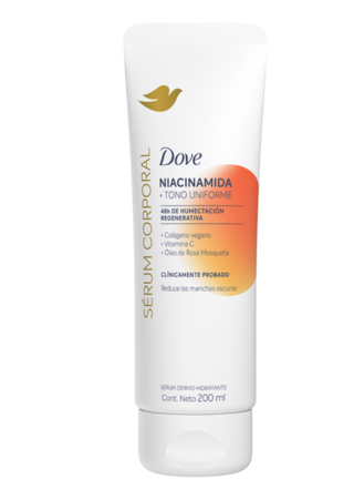 Dove Serum corporal Niacinamida +Tono uniforme 200 ml