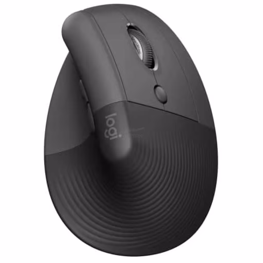 Mouse Logitech Lift Vertical Ergonómico – Inalámbrico – Grafito