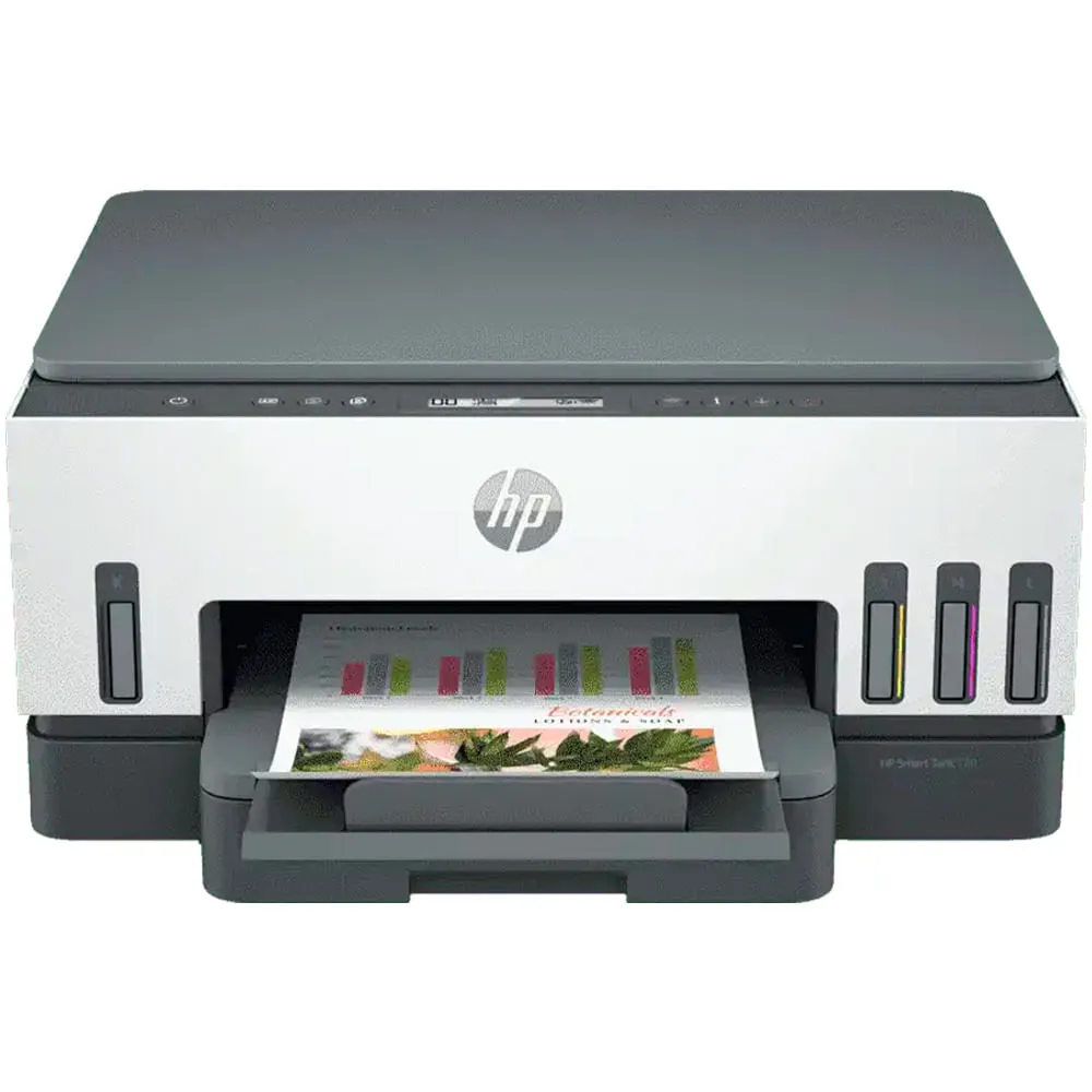 IMPRESORA WIFI MULTIFUNCIONAL SMART TANK COLOR 720 DUPLEX HP