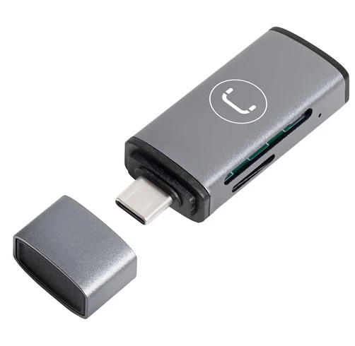 Unno Tekno Lector de tarjetas USB-C