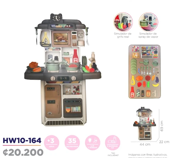 Cocina plastica 10-164