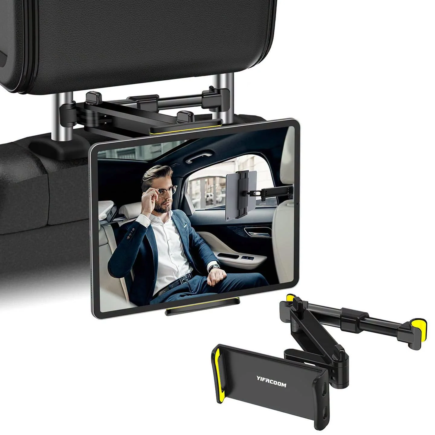 Soporte de cabecera de vehículos para tablets y dispositivos electrónicos!!