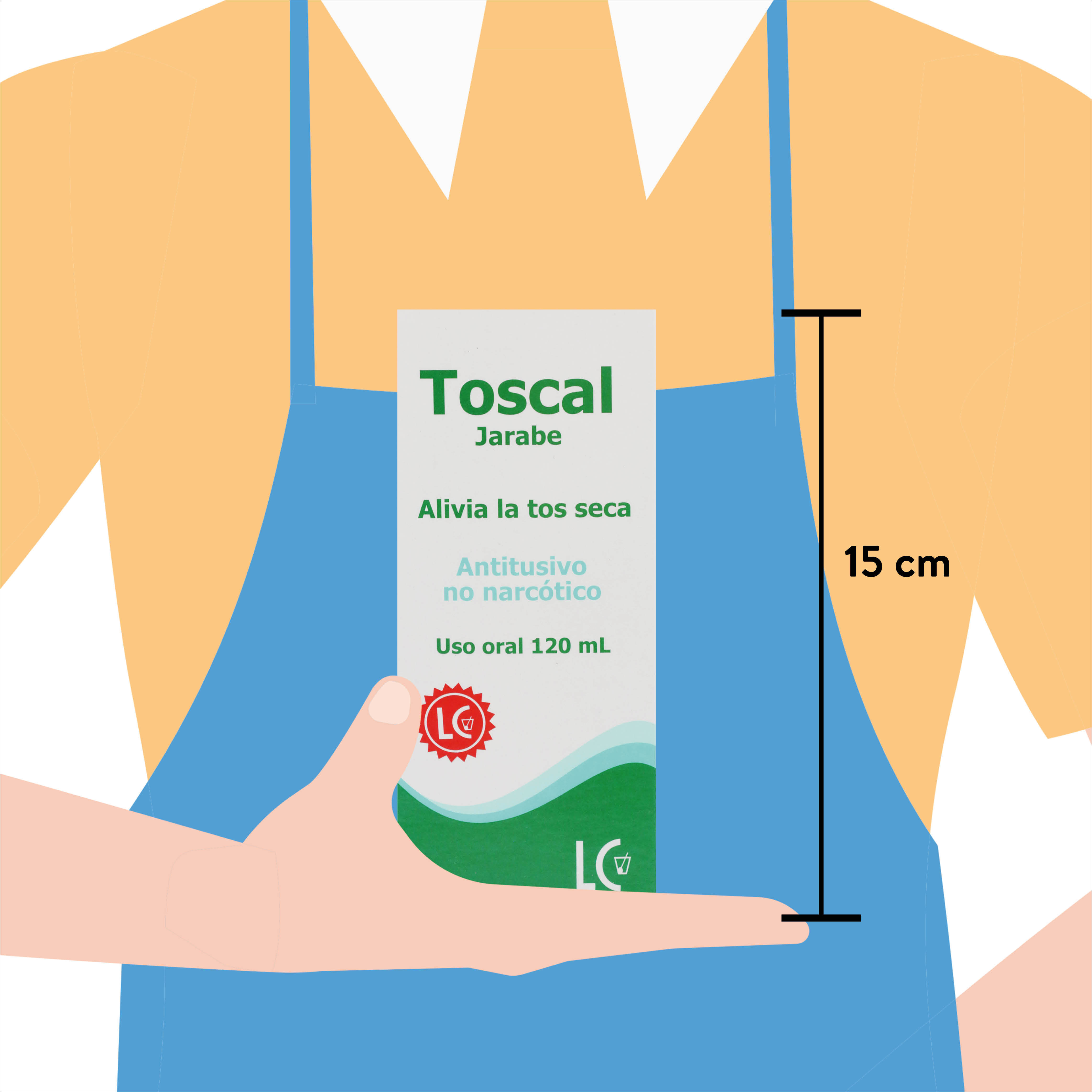 Toscal Jarabe 120 Ml 15 Mg