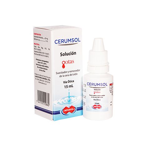 CERUMSOL INFARMA GOTAS ÓTICAS 15 ML