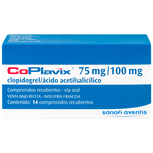 CO-PLAVIX COMPRIMIDOS 75 MG
