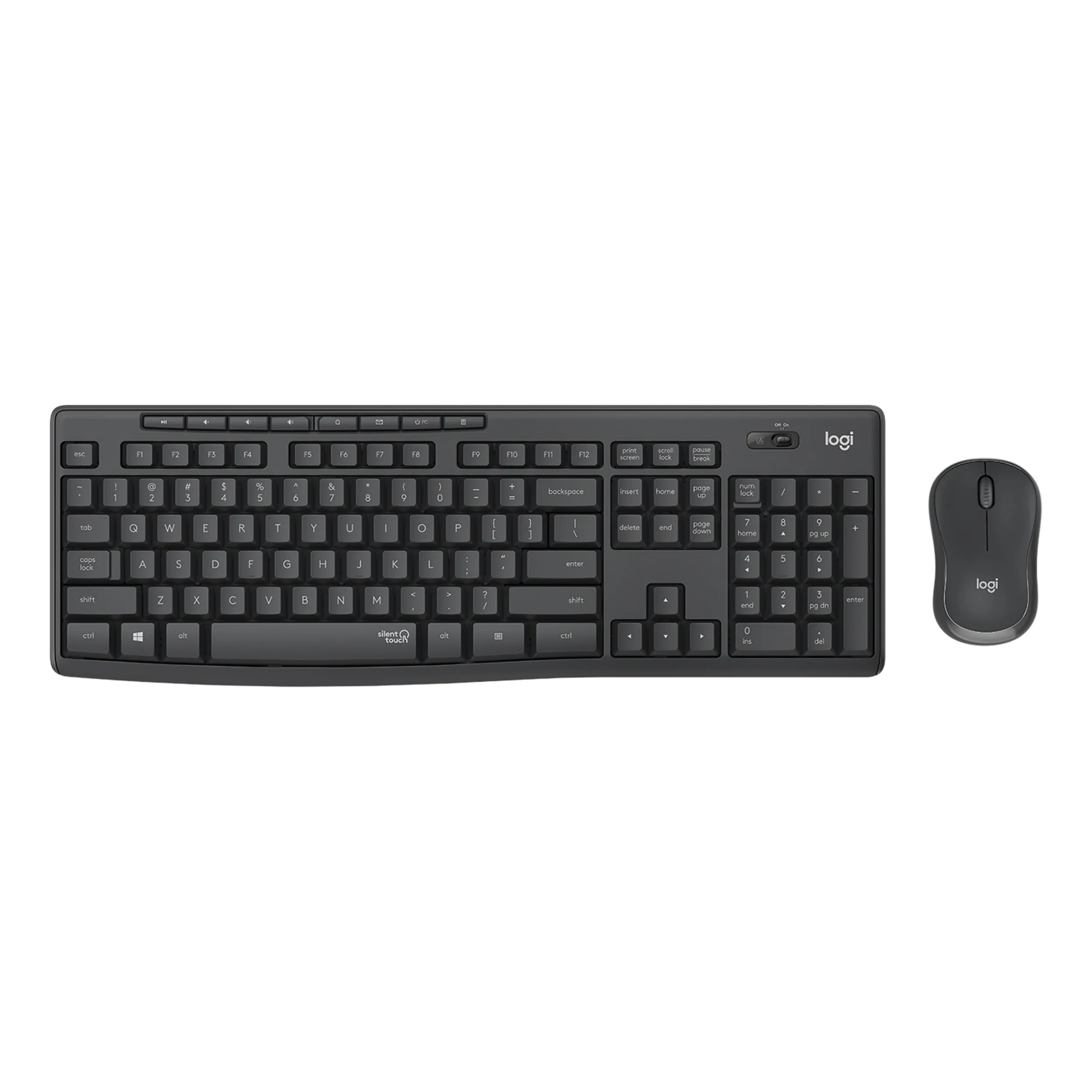 LOGITECH COMBO WIRELESS MK295 SILENT TECLADO Y MOUSE (920-009792)