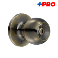 Cerradura Pomo sin Llave Bronce + Pro