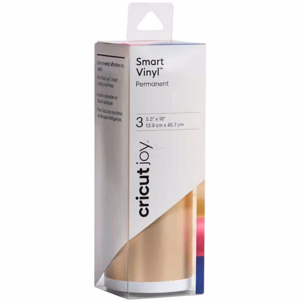 CRICUT VINIL SMART HOJA JOY MATTE – GALA – 3 HOJAS – PERMANENTE