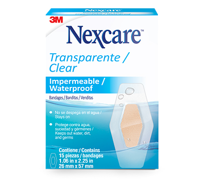 NEXCARE CLEAR WATERPROOF CURITAS X 15