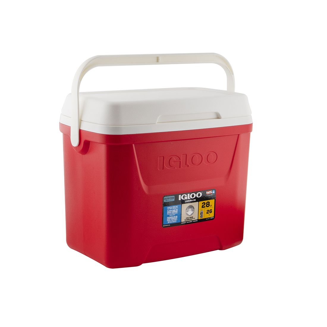 Hielera con agarradera plástica Igloo 26lt