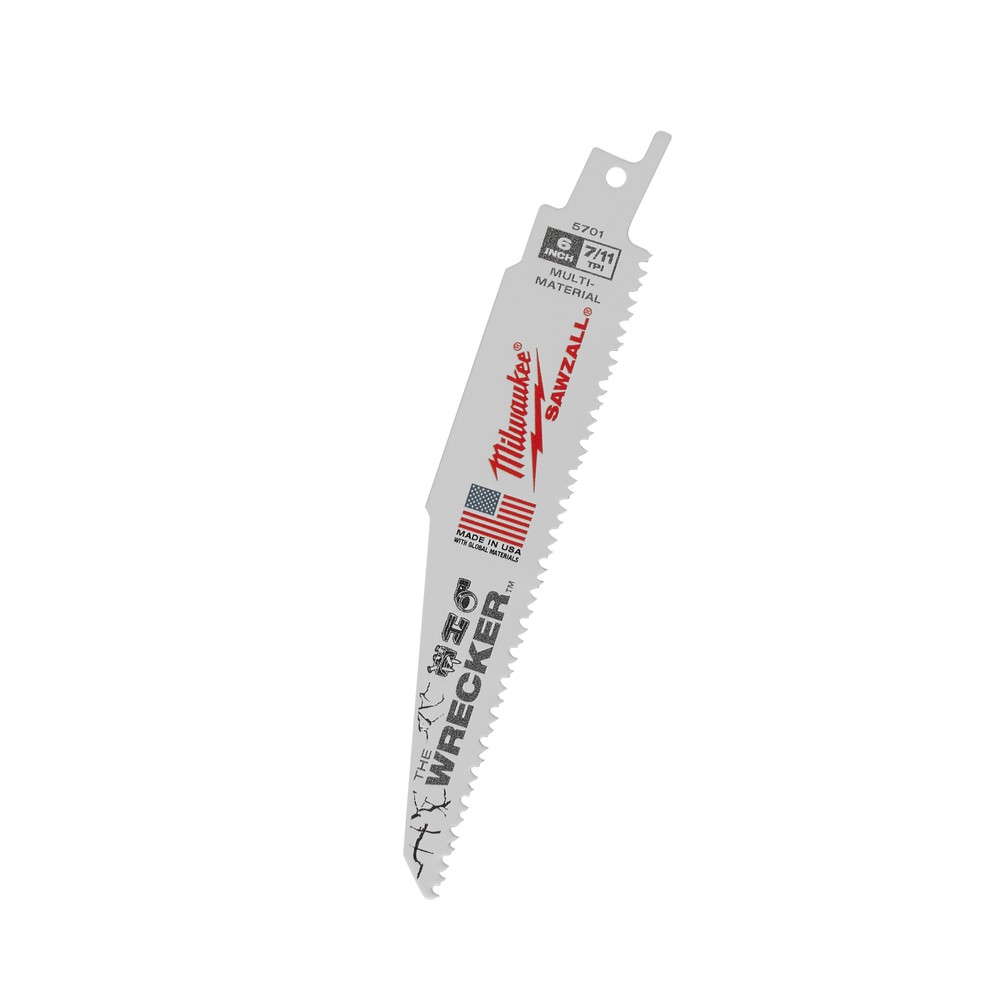 Segueta para sierra sable 6 pulg (15.24cm) 7-11tpi sawzall