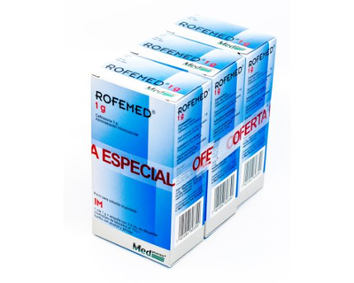 Rofemed, Ceftriaxona, 1g, Tri-Pack